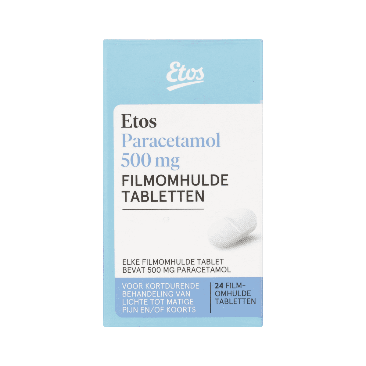Etos Paracetamol 500 MG Pot 24 stuks �