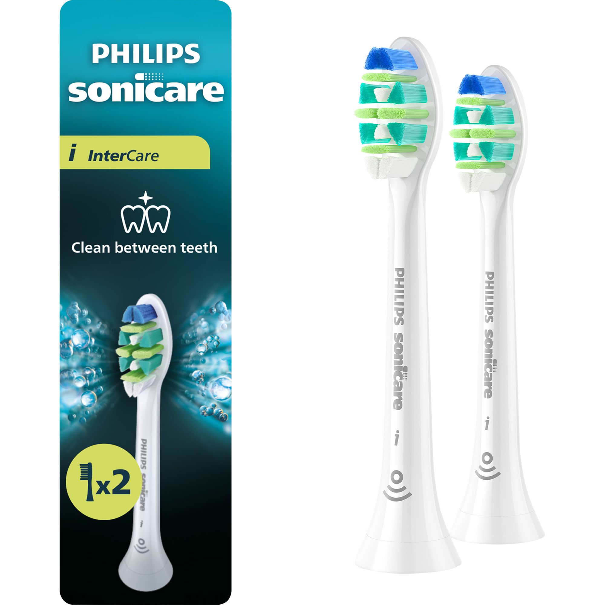 Philips Sonicare Opzetborstels Wit HX9002/87 2 stuks