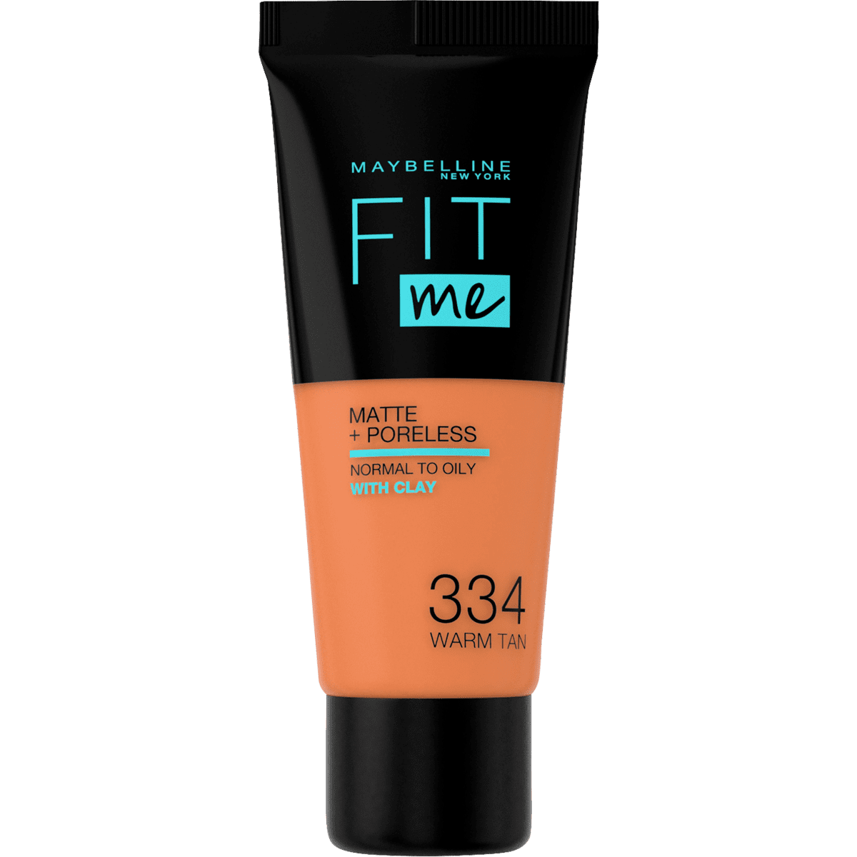 Maybelline New York Fit Me Matte+Poreless Foundation 334 Warm Tan 30 ML