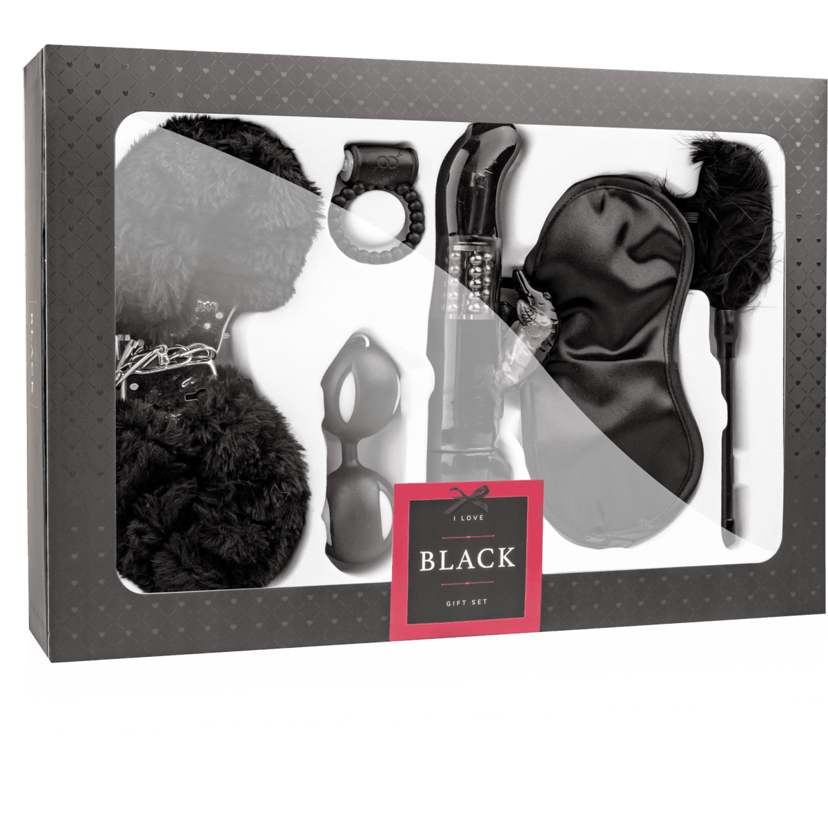 Loveboxxx Erotische Geschenkset I Love Black