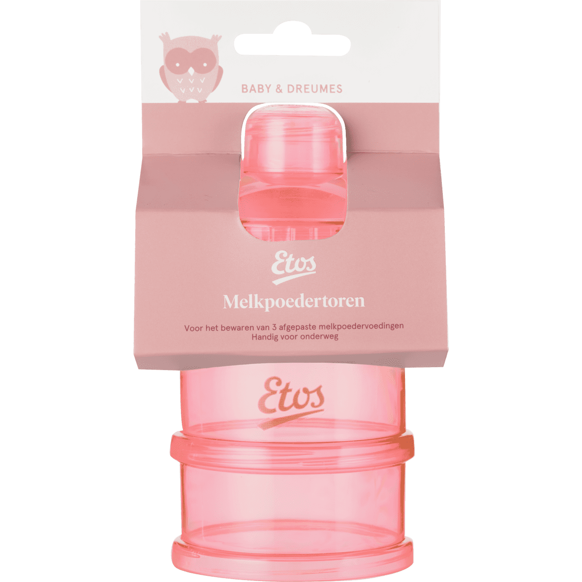 Etos Melkpoedertoren Roze