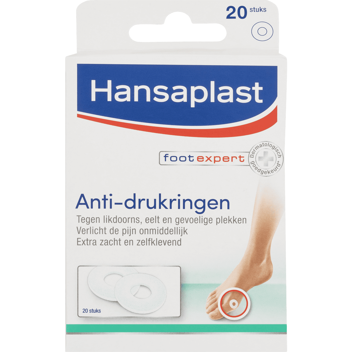 Hansaplast Foot Expert AntiDrukringen 20 EA Etos