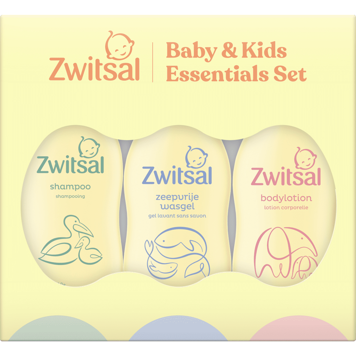Zwitsal Baby & Kids Essentials Geschenkset 3x200 ML