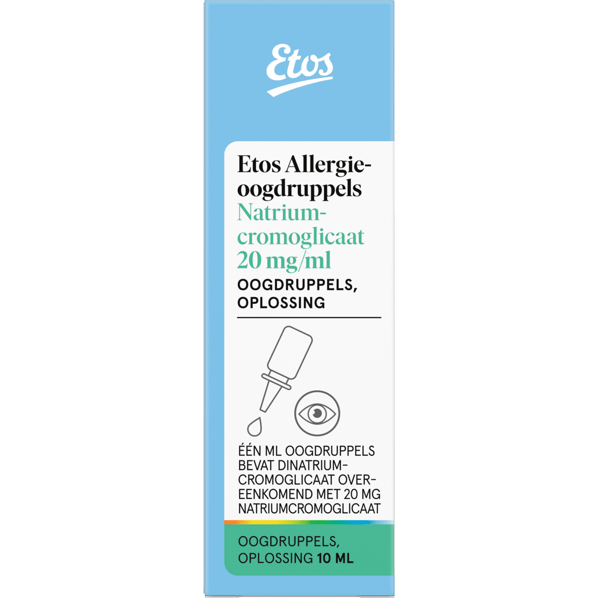 Etos Allergie Oogdruppels Natriumcromoglicaat 20 MG/ML 10 ML