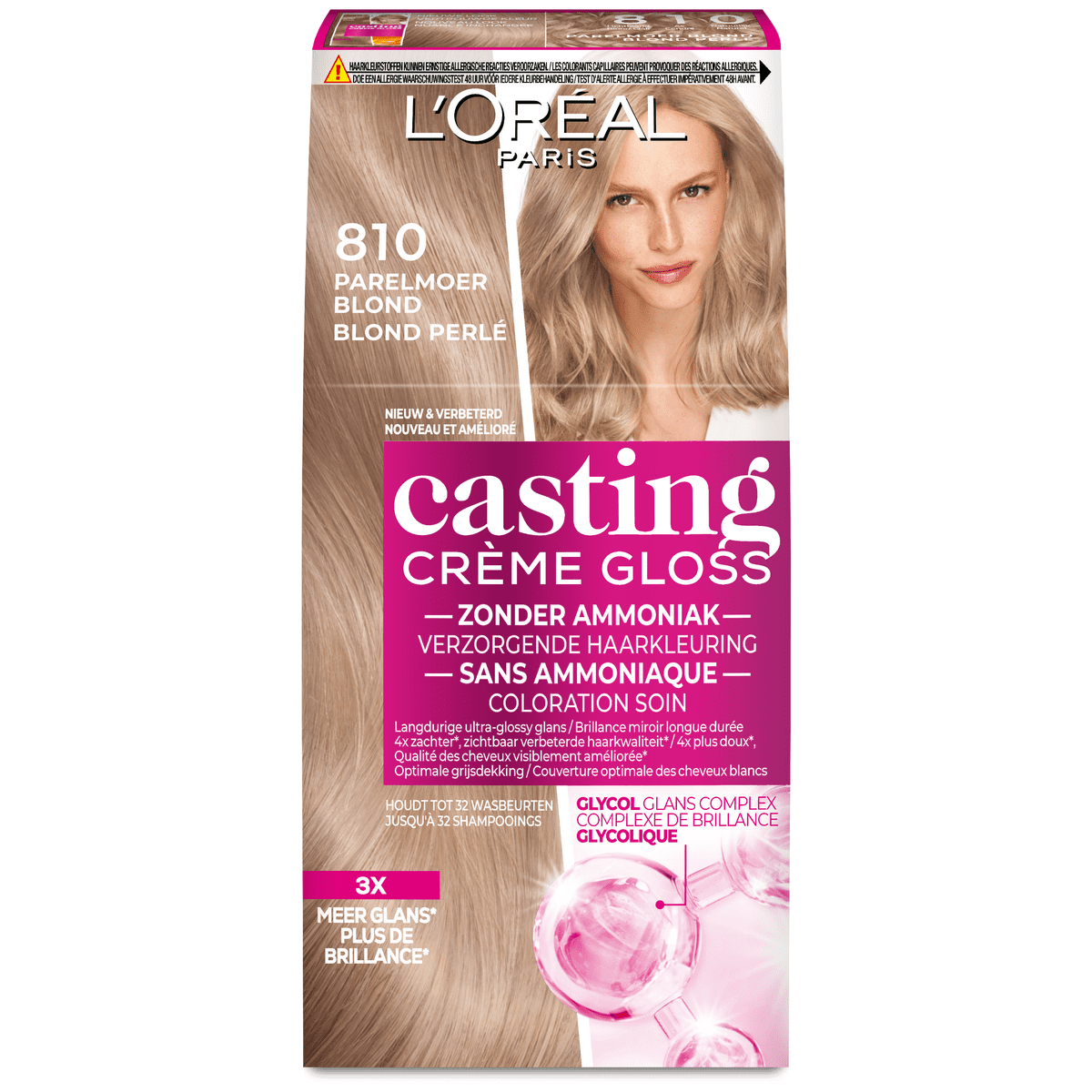 L’Oréal Paris Casting Crème Gloss 810 Parelmoer Blond