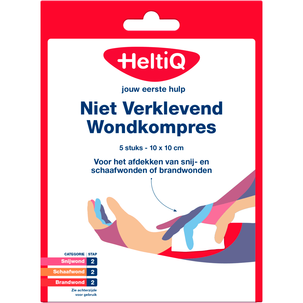 Heltiq Niet klevend Wondkompres