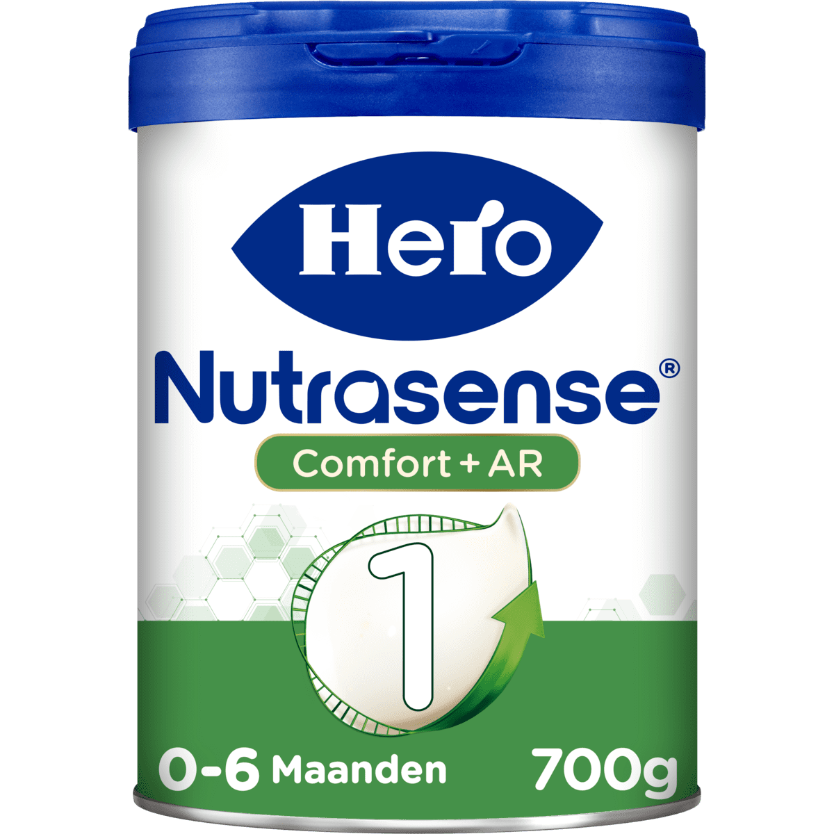 Hero Nutrasense Comfort+ AR 1 Zuigelingenvoeding 0-6 Maanden 700 gram