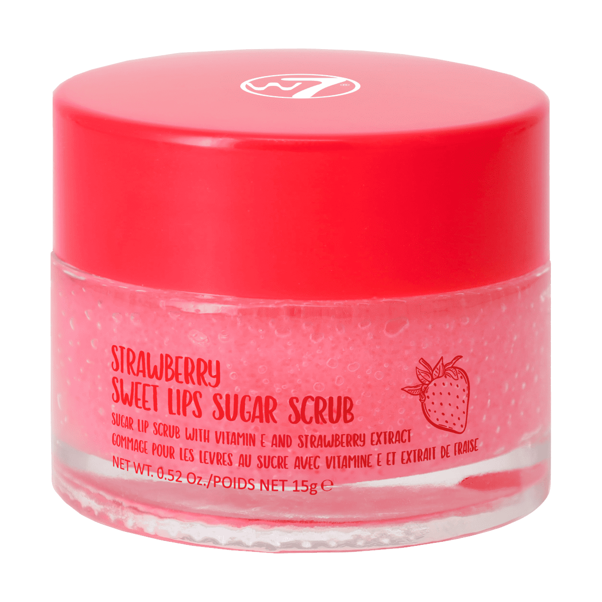 W7 Sweet Sugar Scrub Strawberry