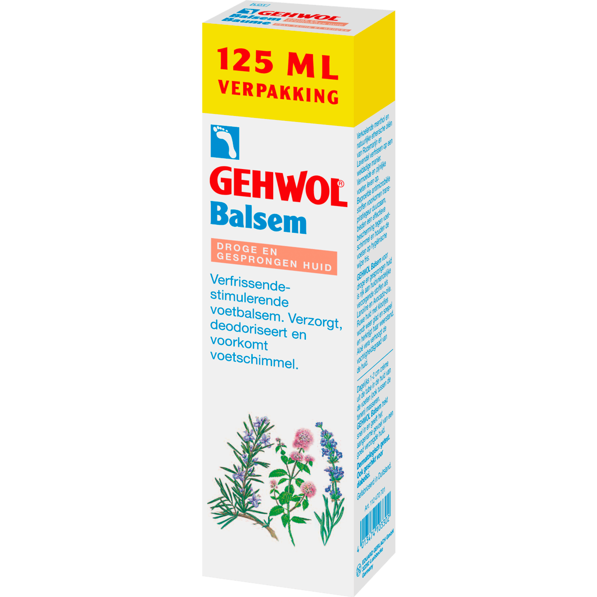 Gehwol Voetbalsem Droge en Gesprongen Huid 125 ML