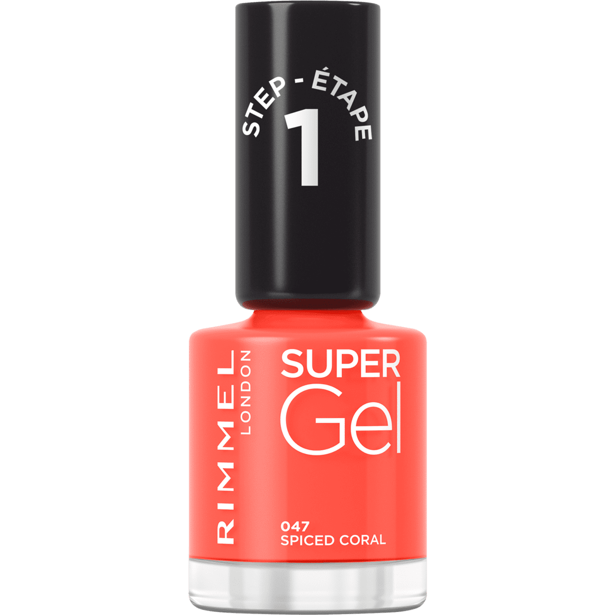 Rimmel London SuperGel Nagellak 047 Spiced Coral 12 ML