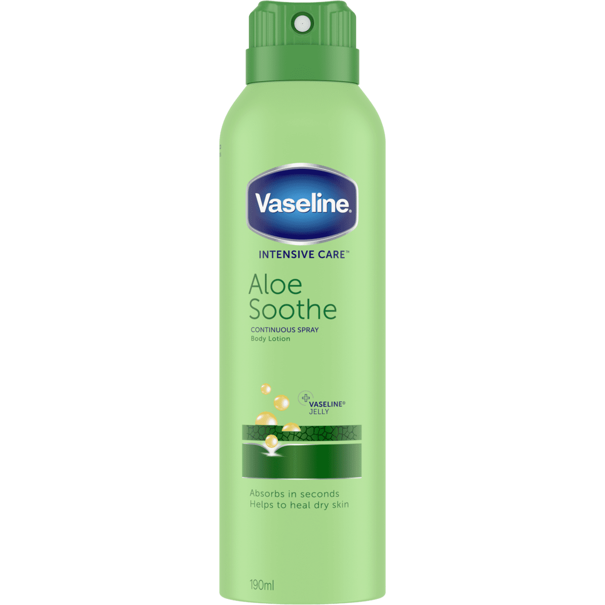 Vaseline Intensive Care Aloe Soothe Bodylotion Spray 190 ML