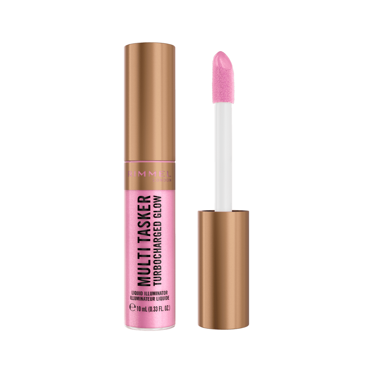 Rimmel London Multi-Tasker Turbocharged Glow Liquid Illuminator Blush 001
