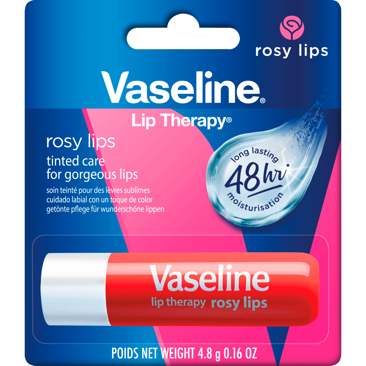 Vaseline Lip Therapy Rosy Lips Lippenbalsem Stick 4 gram