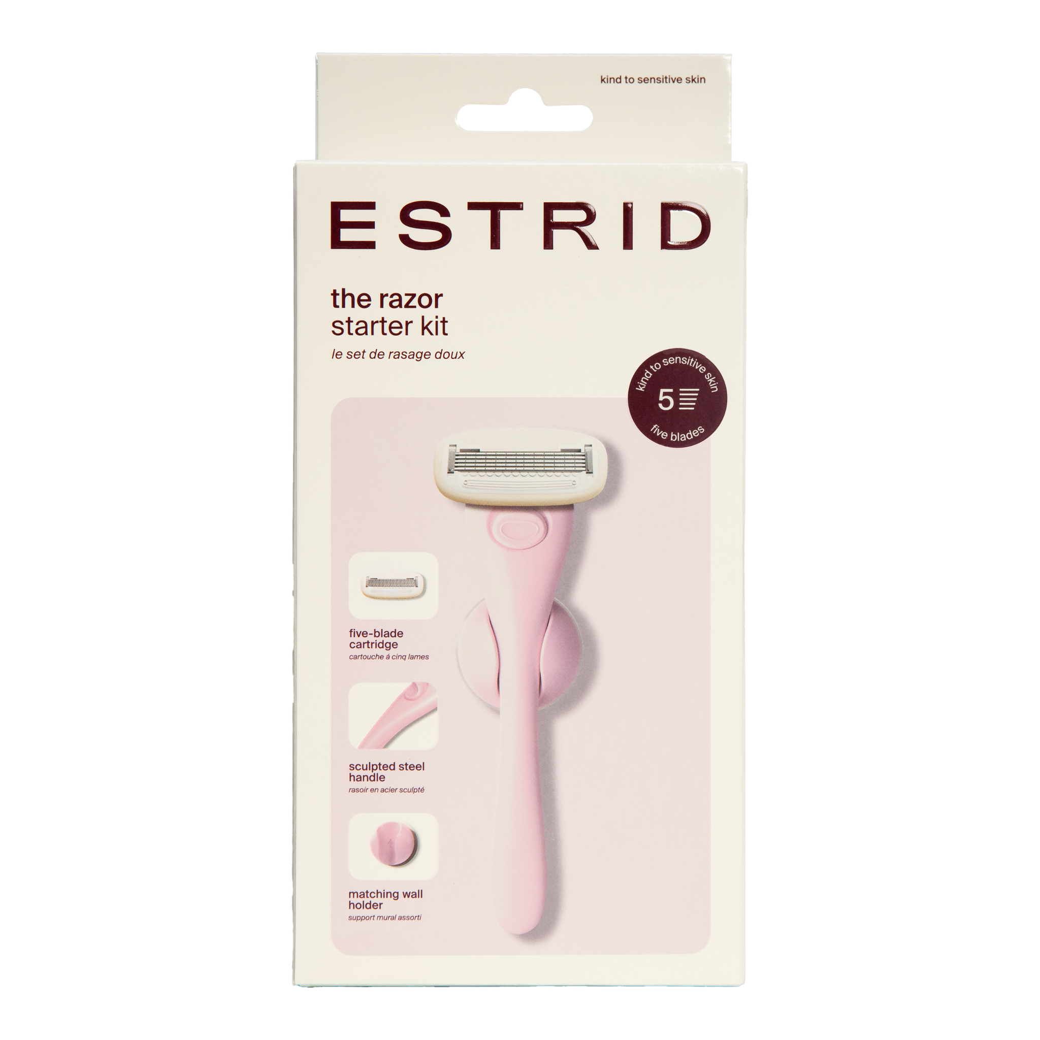 Estrid The Body Razor Starter Kit Bloom