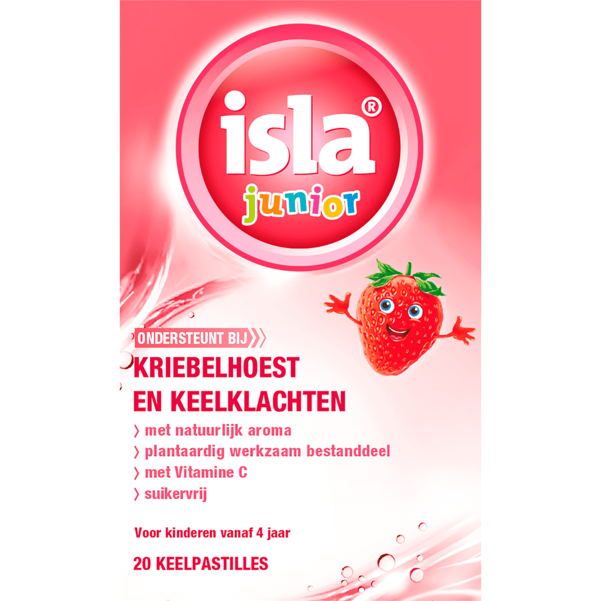 isla Junior Keelpastilles 20 stuks