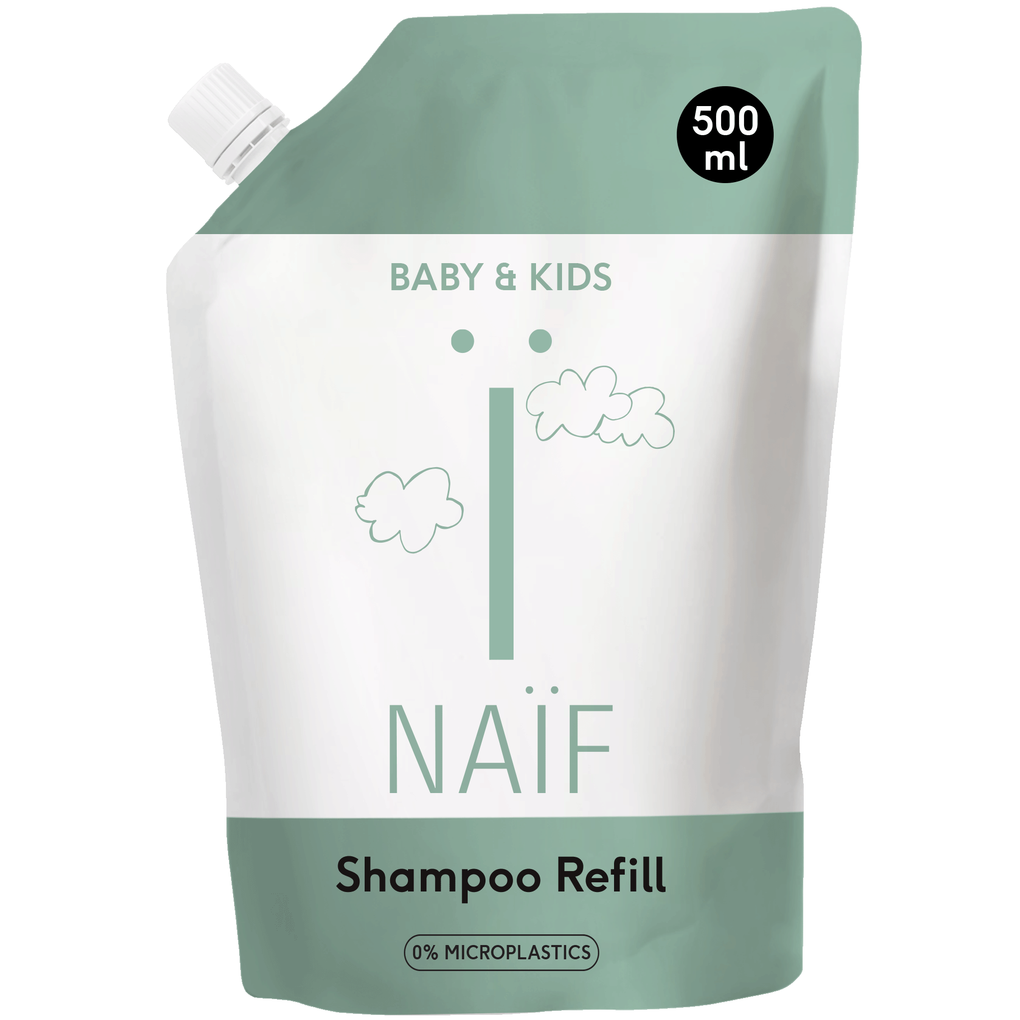 Naïf Baby & Kids Voedende Shampoo Navulverpakking 500 ML
