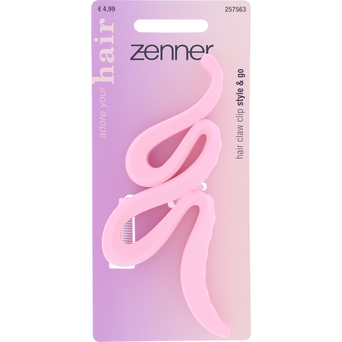 Zenner Haarklem Krul Lila