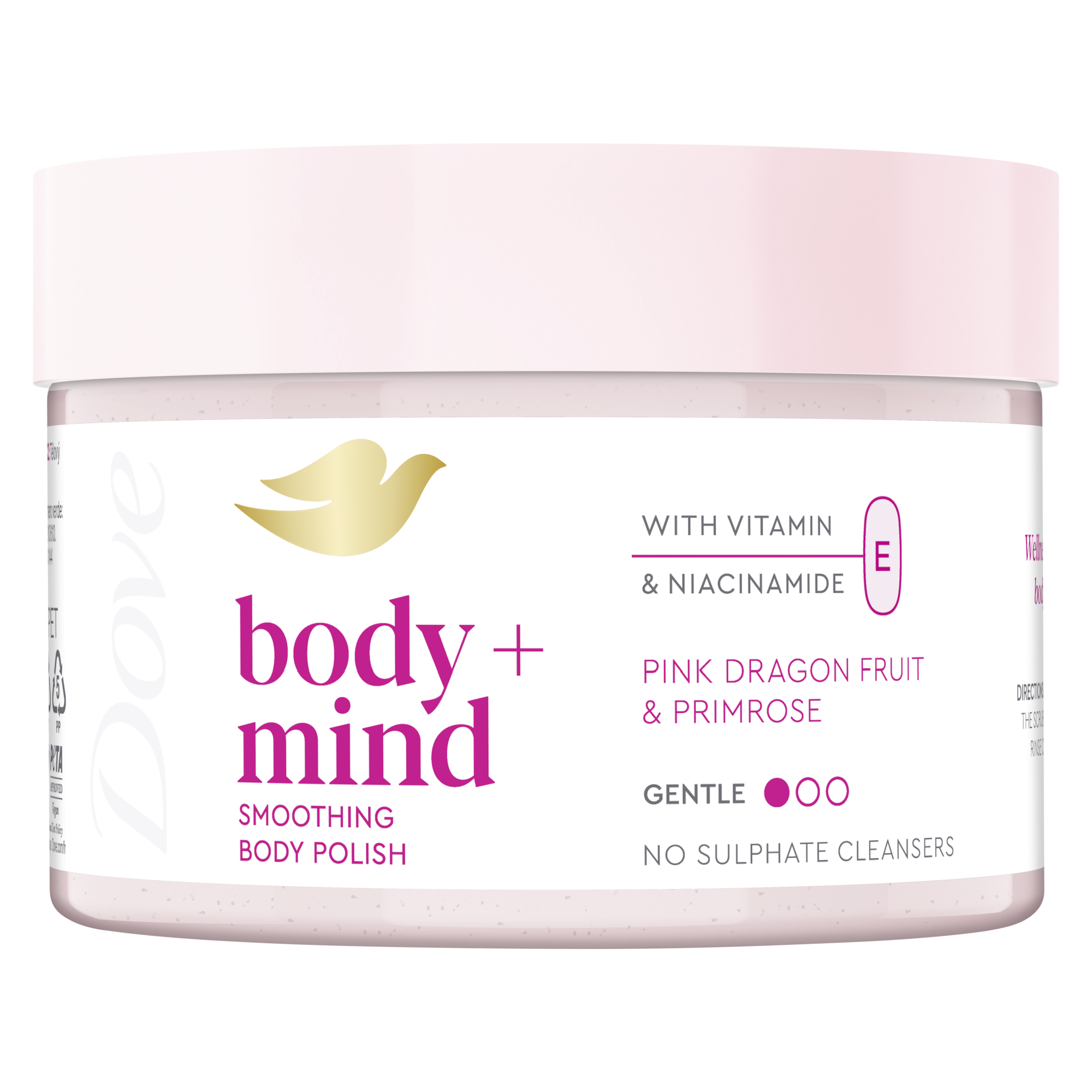 Dove Scrub Body+Mind Dragon Fruit & Primrose 295 Ml