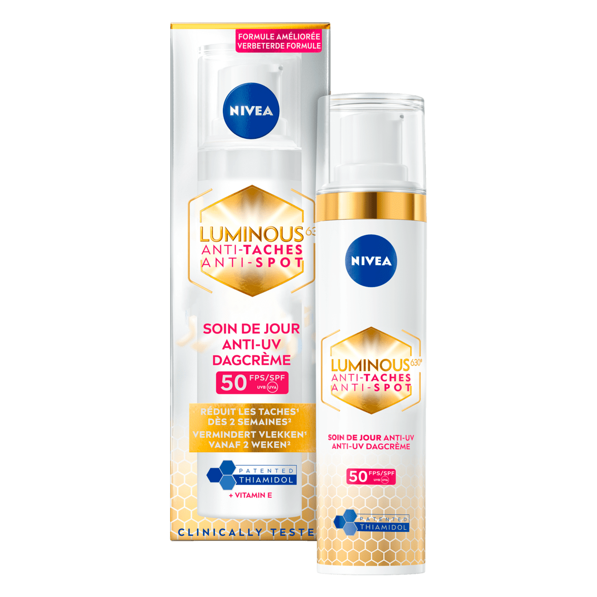 NIVEA Cellular Luminous Anti-Pigment Fluid Cream SPF50 40 ML