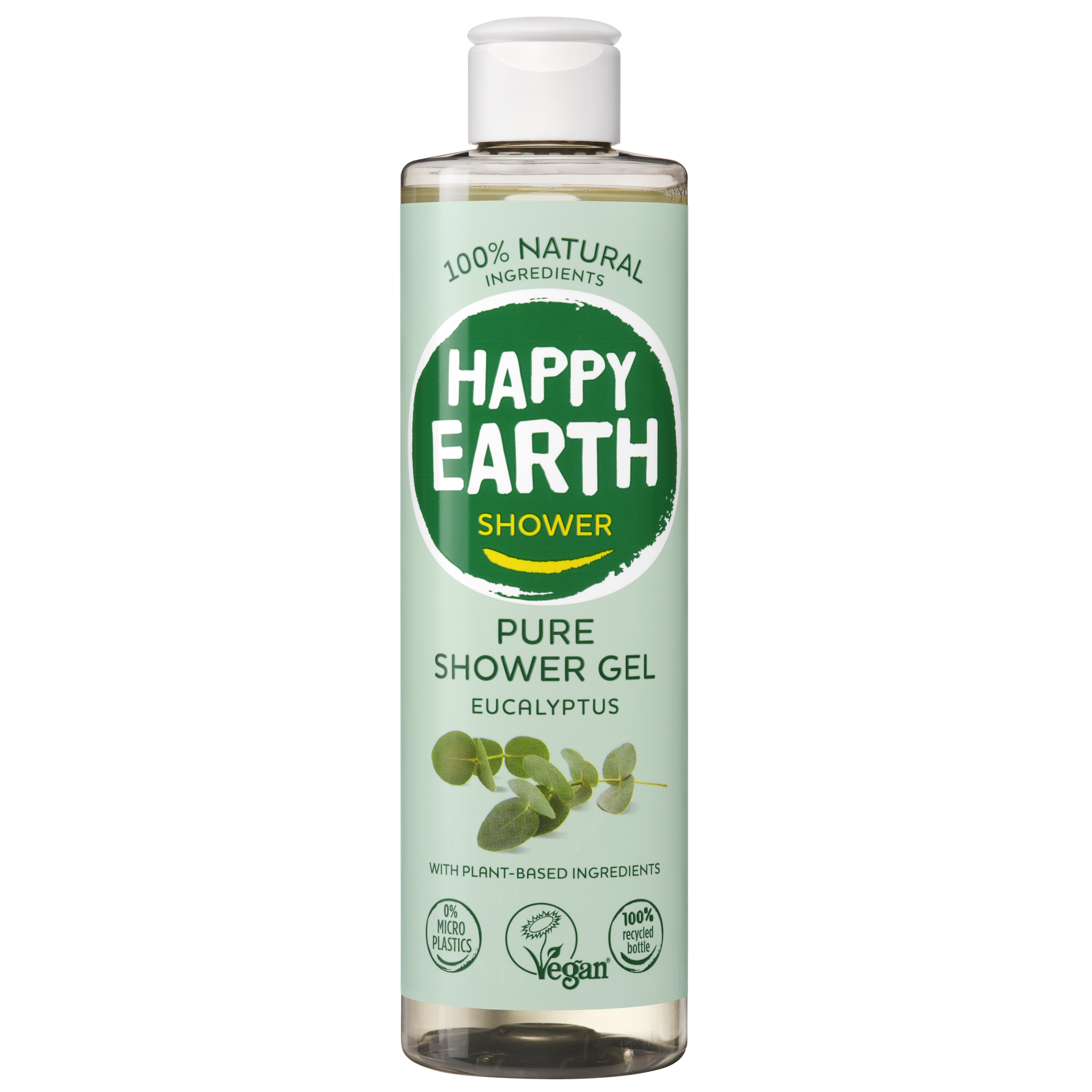 Happy Earth Pure Shower Gel Eucalyptus 300 Ml