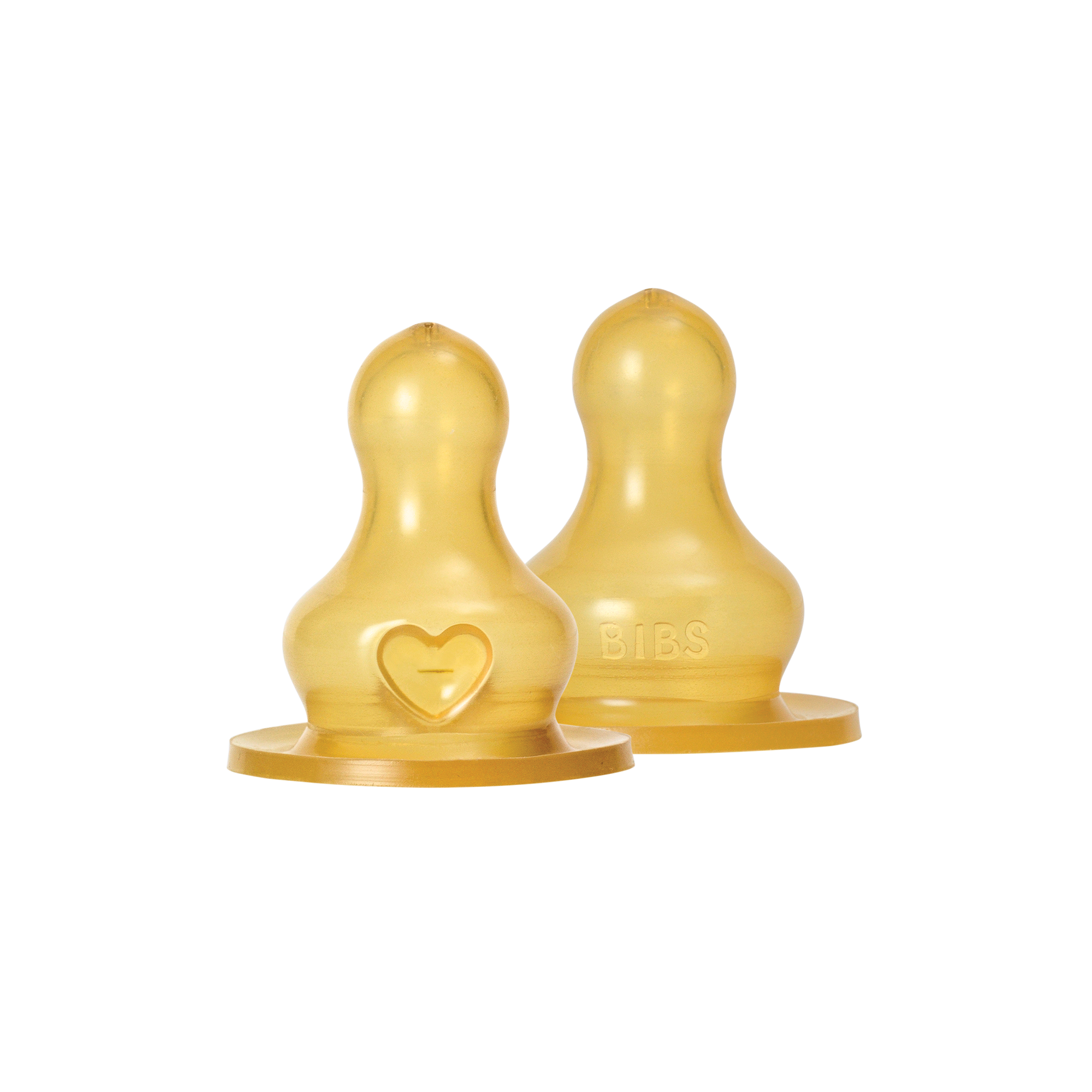 BIBS Flesspeen Slow Flow Latex 2 stuks
