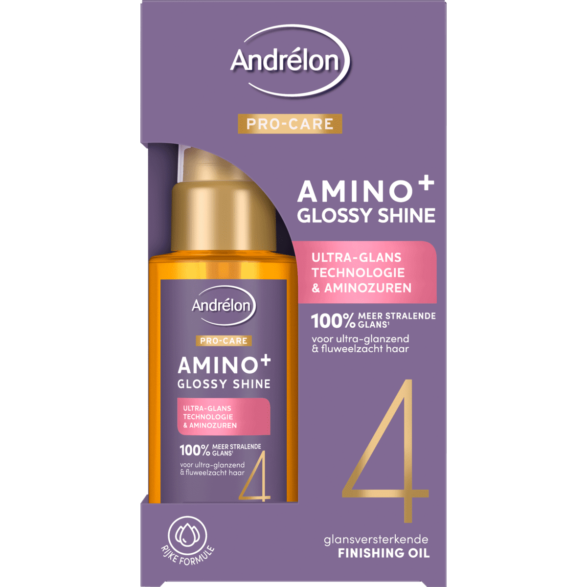Andrélon Pro Care Amino + Glossy Shine Serum #4 50 ML