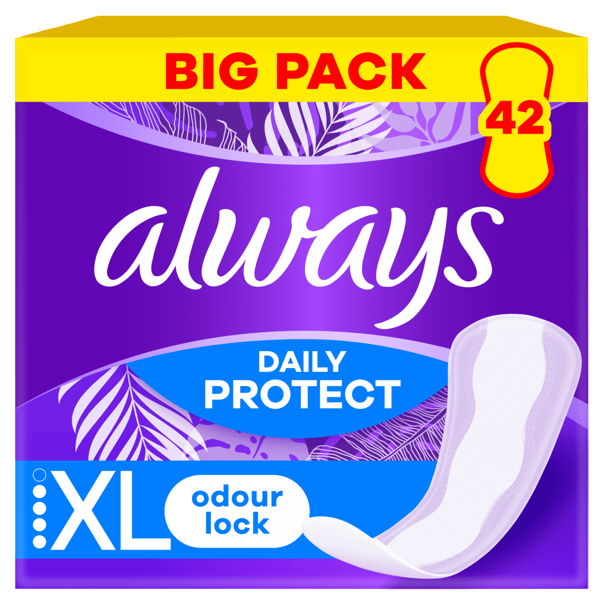 Always Inlegkruisjes Daily Protect Extra Long Big Pack 42 stuks