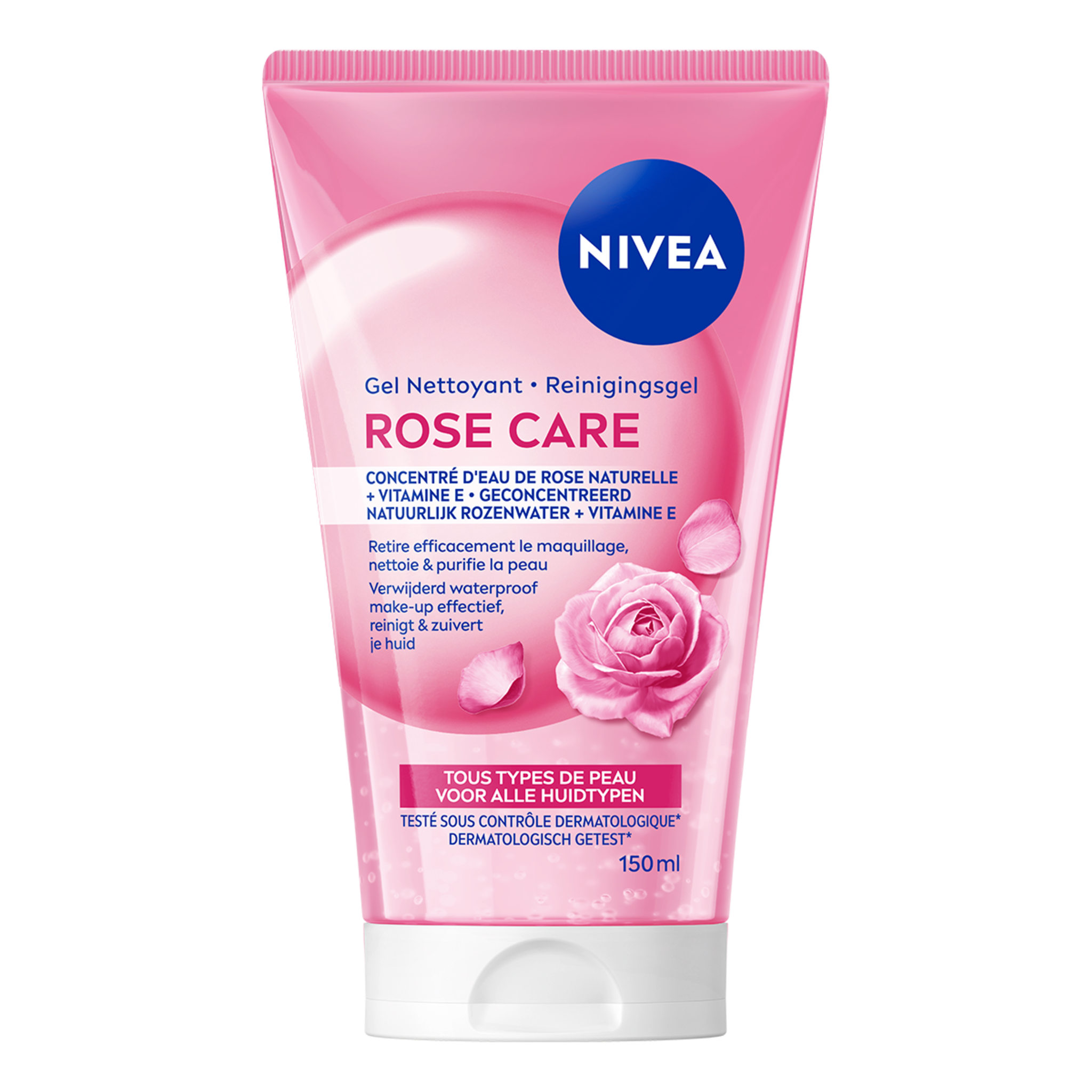 NIVEA Rose Care Micellair Reinigingsgel 150 ML