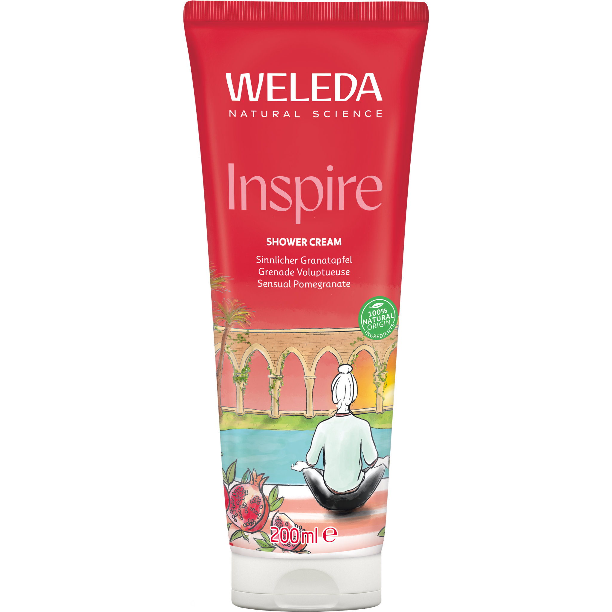 WELEDA Inspire Granaatappel Douchecrème 200 ML