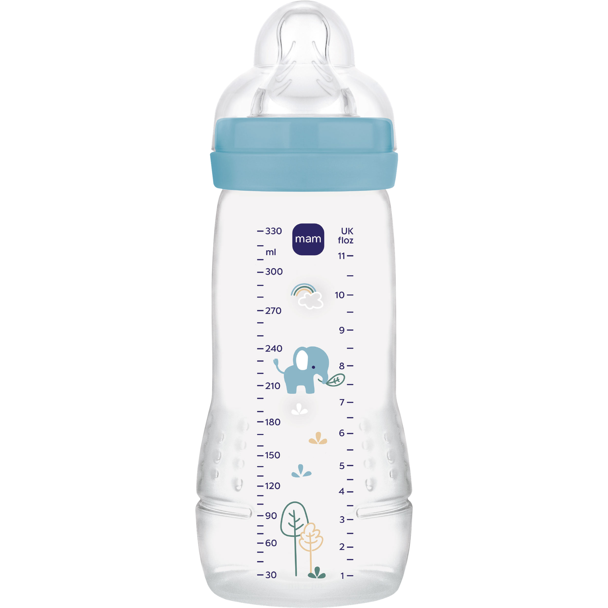 MAM Easy Active Babyfles Blauw 330 ML