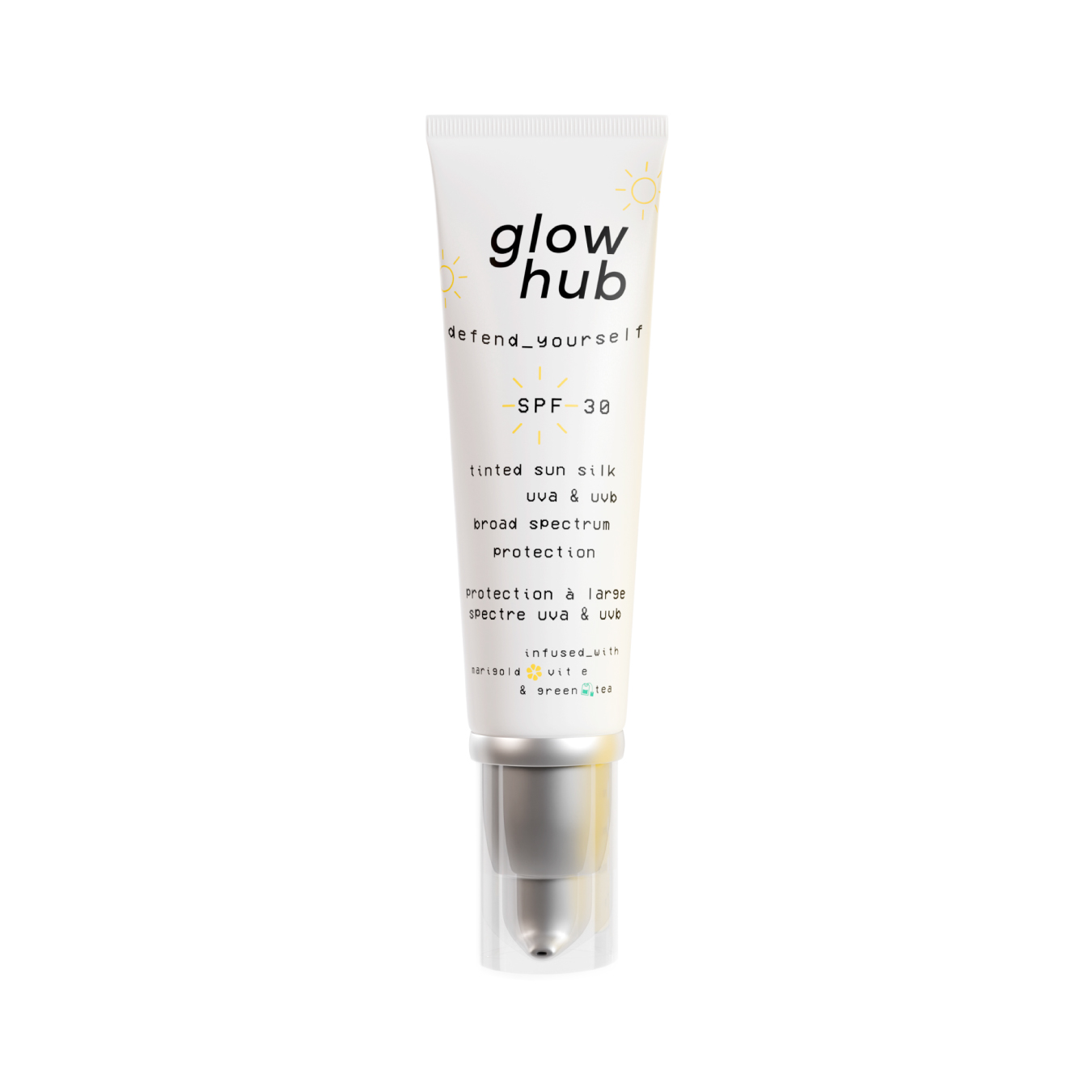 Glow Hub Defend Yourself Face Sunscreen Tinted Spf30 All Day Everyday 50Ml