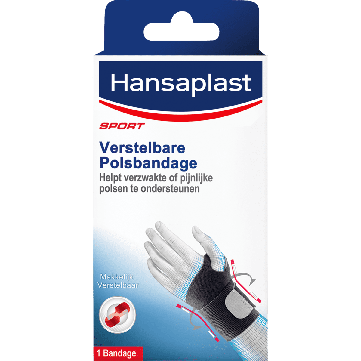 Beginner Bukken verbergen Hansaplast Sport Verstelbare Neopreen Polsbandage 1 EA | Etos