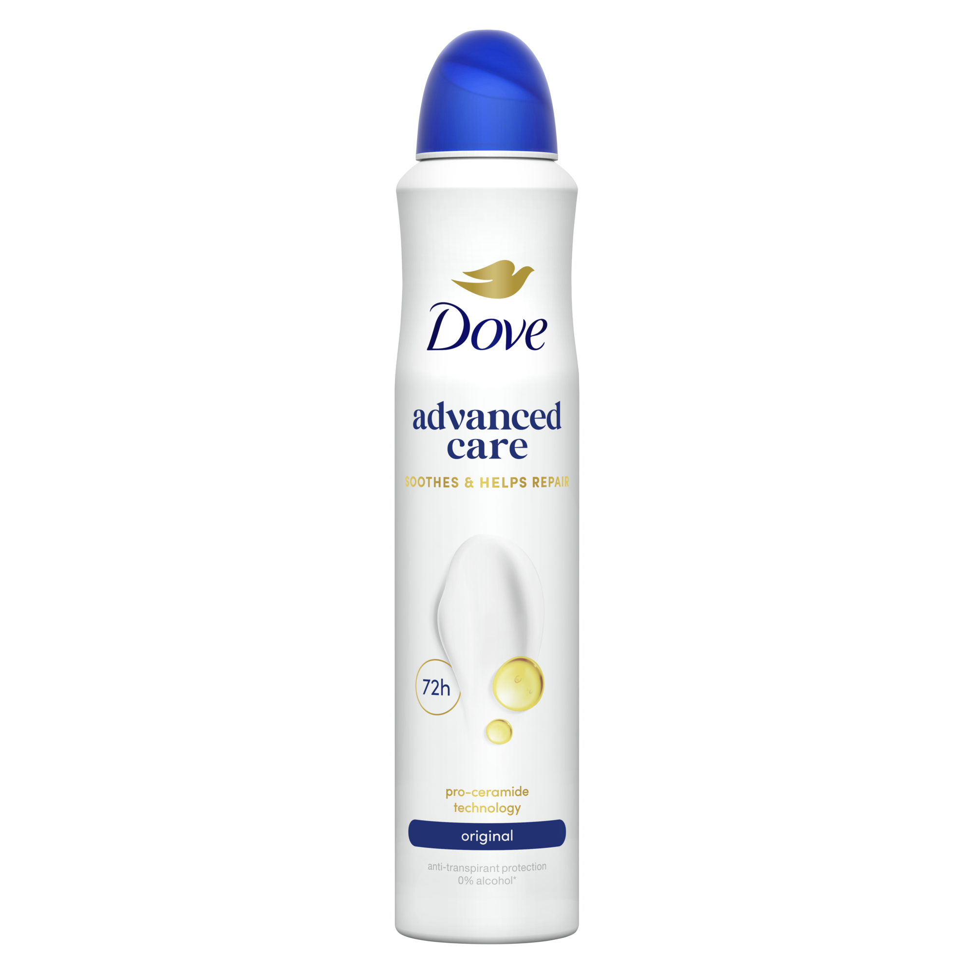 Dove Advanced Care Original Anti-Transpirant Deodorant Spray 200 ML