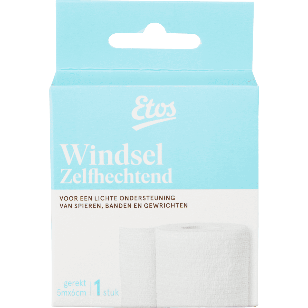 Etos Zelfhechtend Windsel 5 M X 6 CM