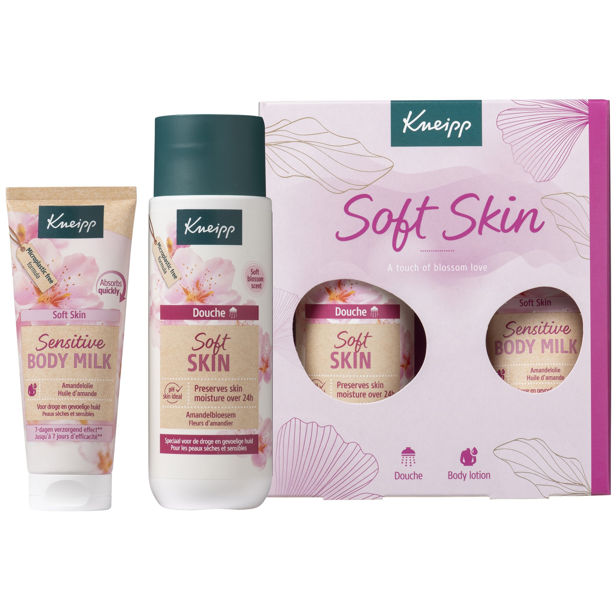 Kneipp Giftset Soft Skin Moments 200 ML + 75 ML