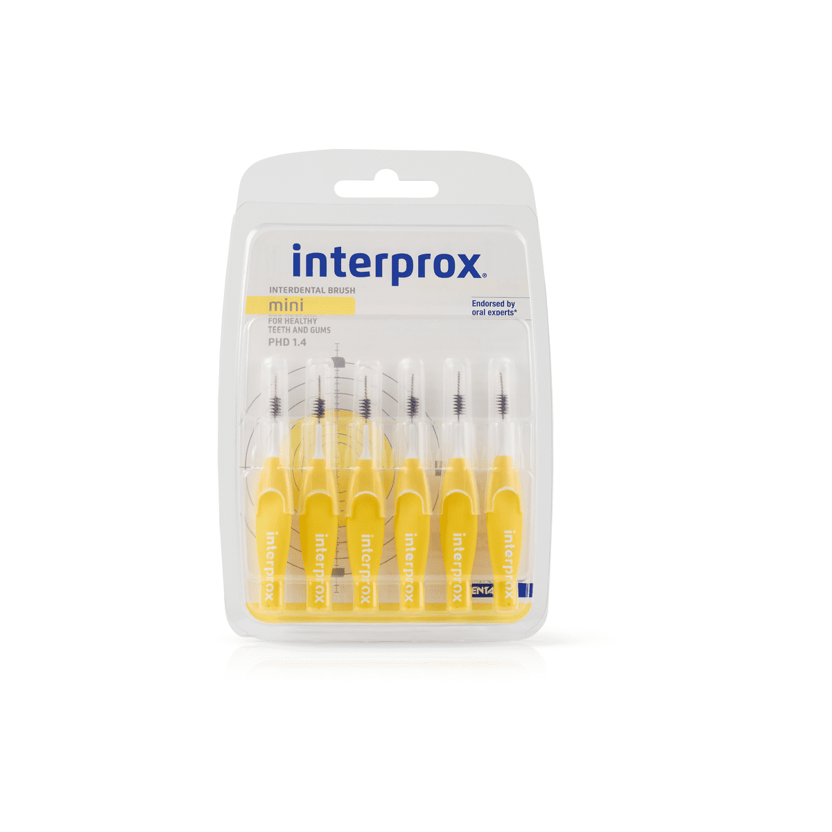 Interprox Mini Ragers Geel PHD 1.4 mm 6 stuks