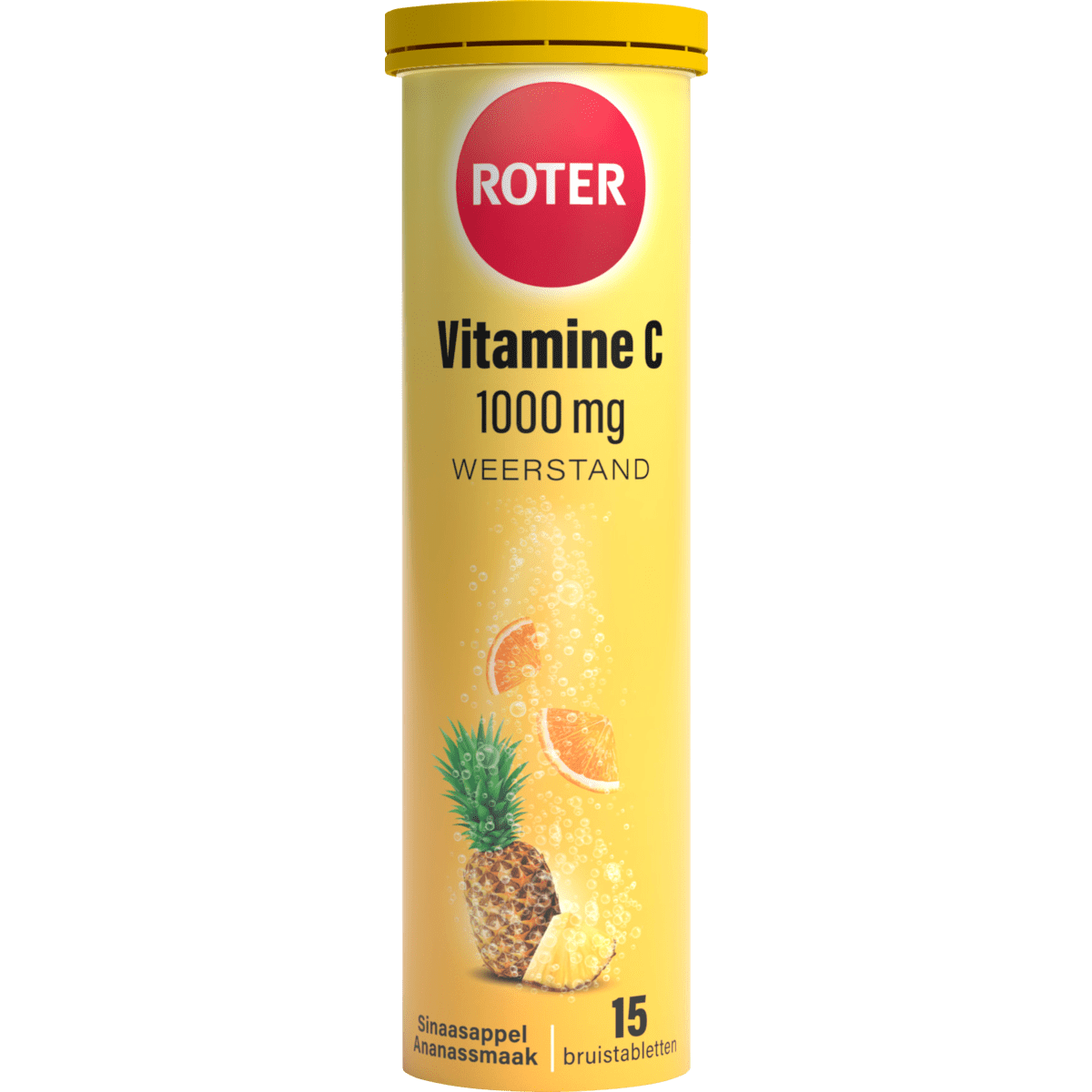 Roter Vitamine C 1000 MG Sinaasappel Ananas Bruistabletten 15 stuks