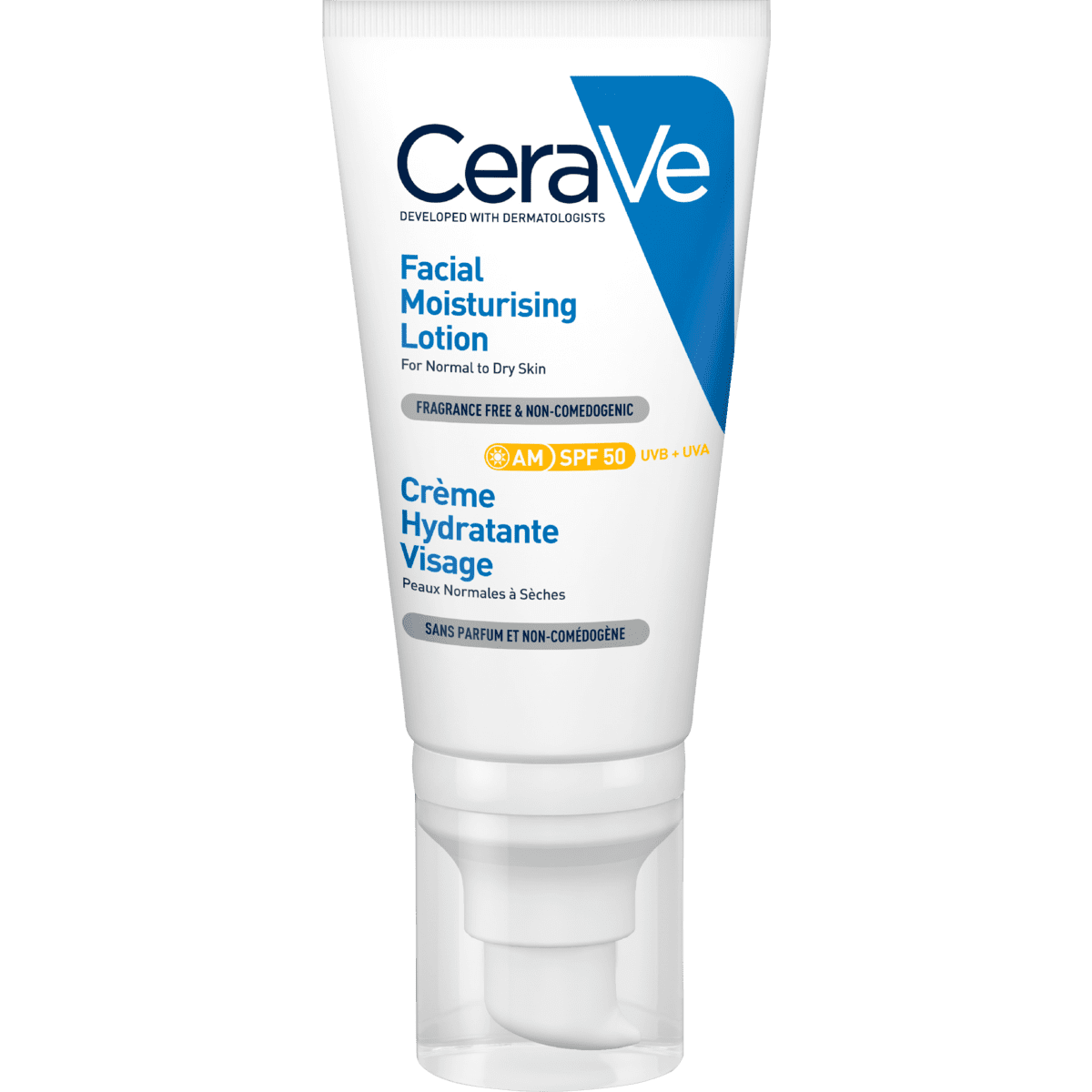 CeraVe AM Facial Moisturizing Lotion SPF50 52 ML 52 ML Etos