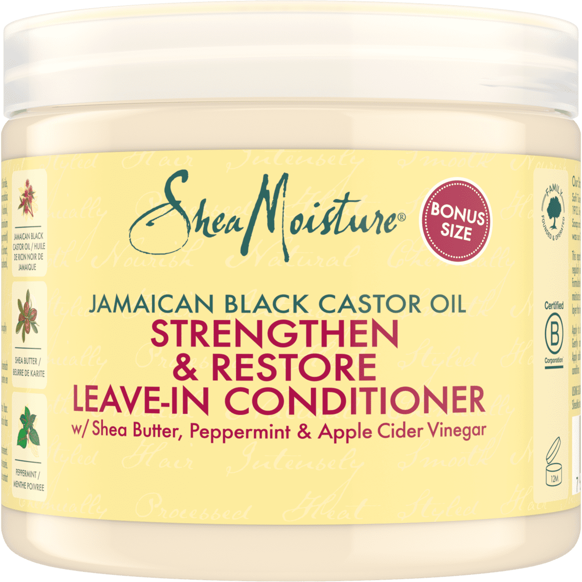 Shea Moisture Jamaican Black Castor Oil Leave in Conditioner 431 ML