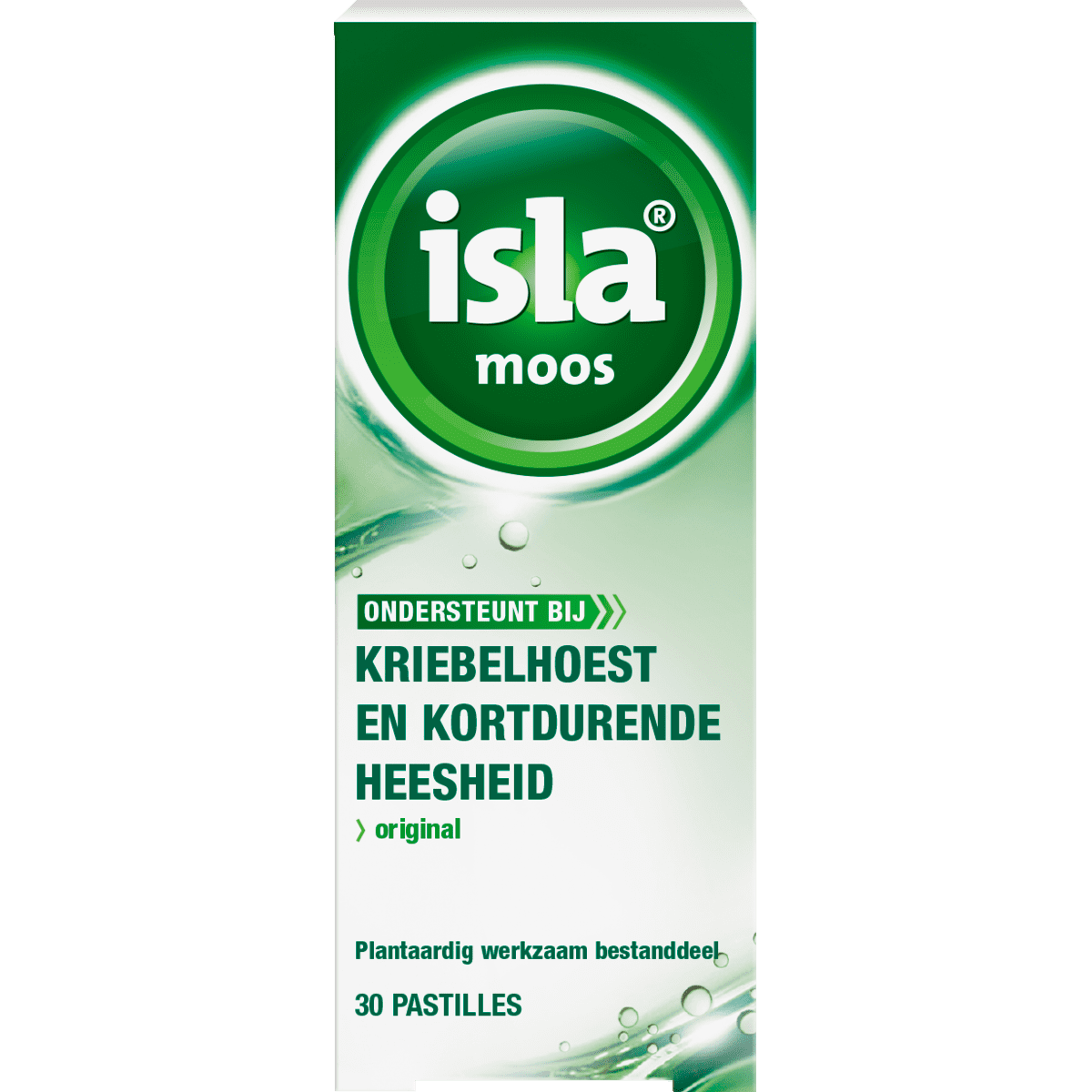 isla moos Kriebelhoest Pastilles 30 stuks