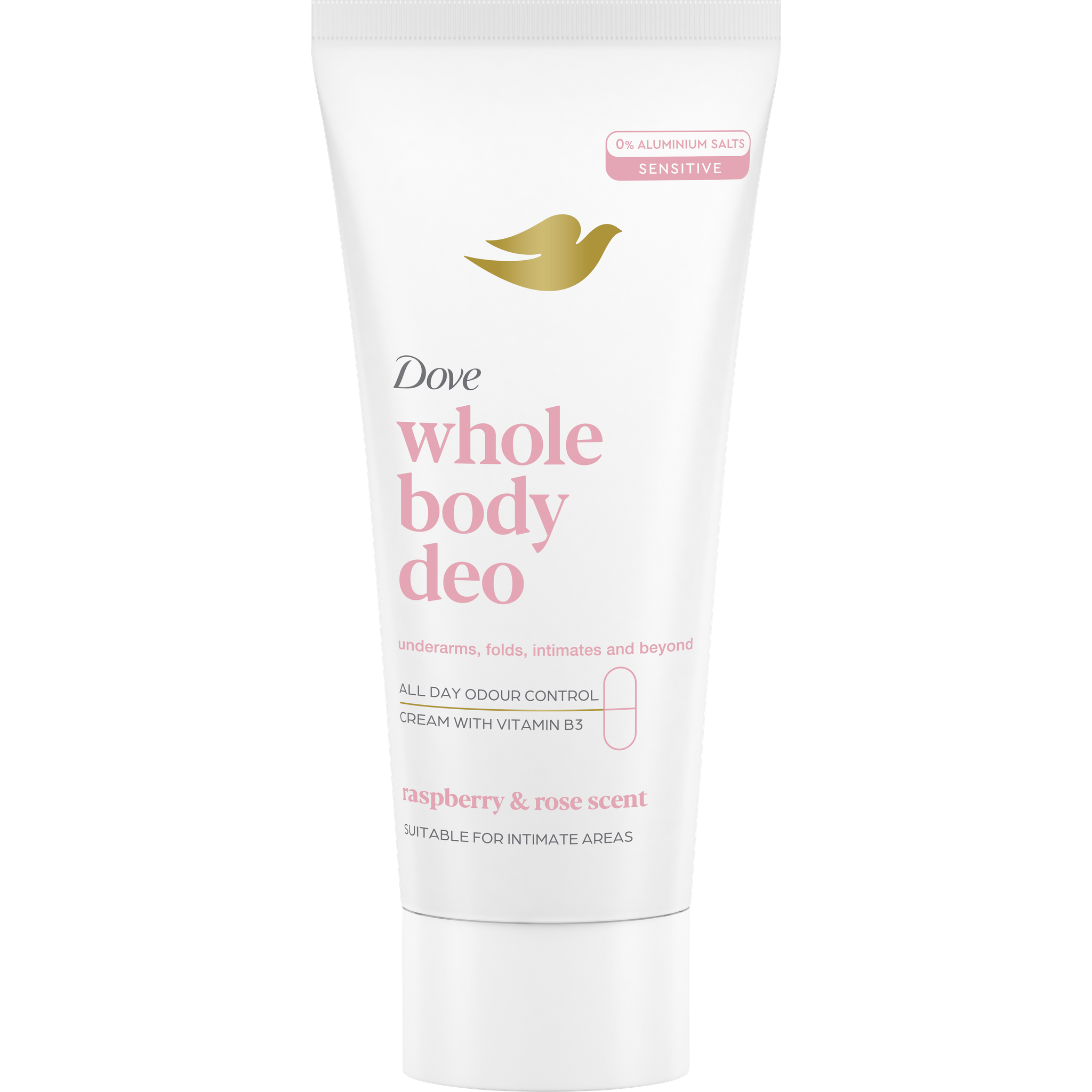 Dove Whole Body Raspberry & Rose Deodorant Cream 75 gram
