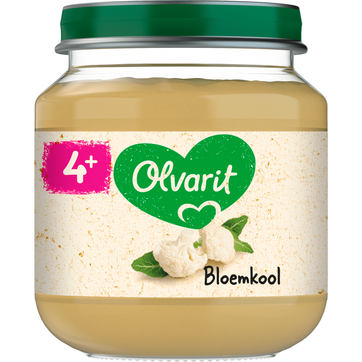 Olvarit Bloemkool 4+ Maanden 125 gram