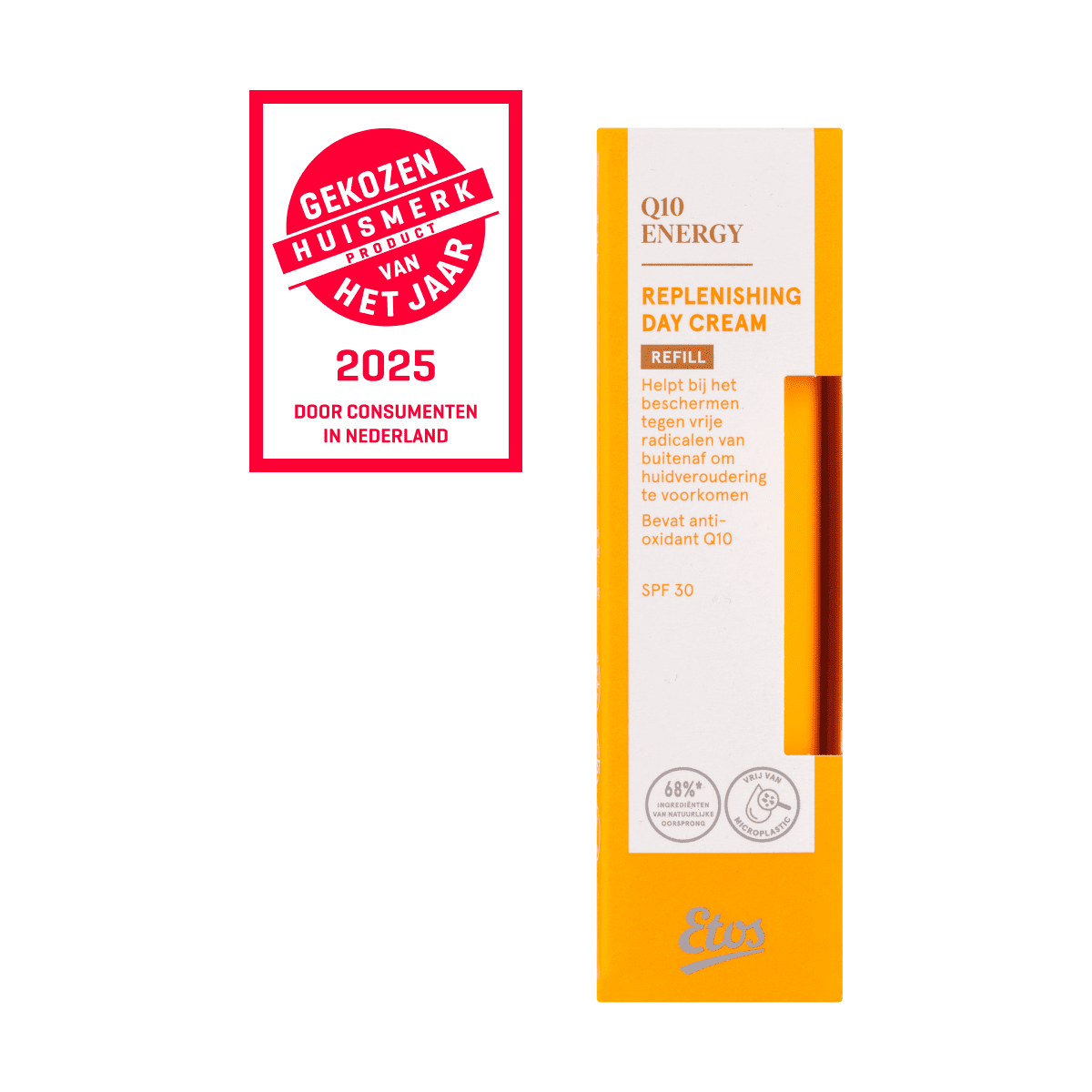 Etos Q10 Energy Replenishing Day Cream SPF30 Refill 50 ML