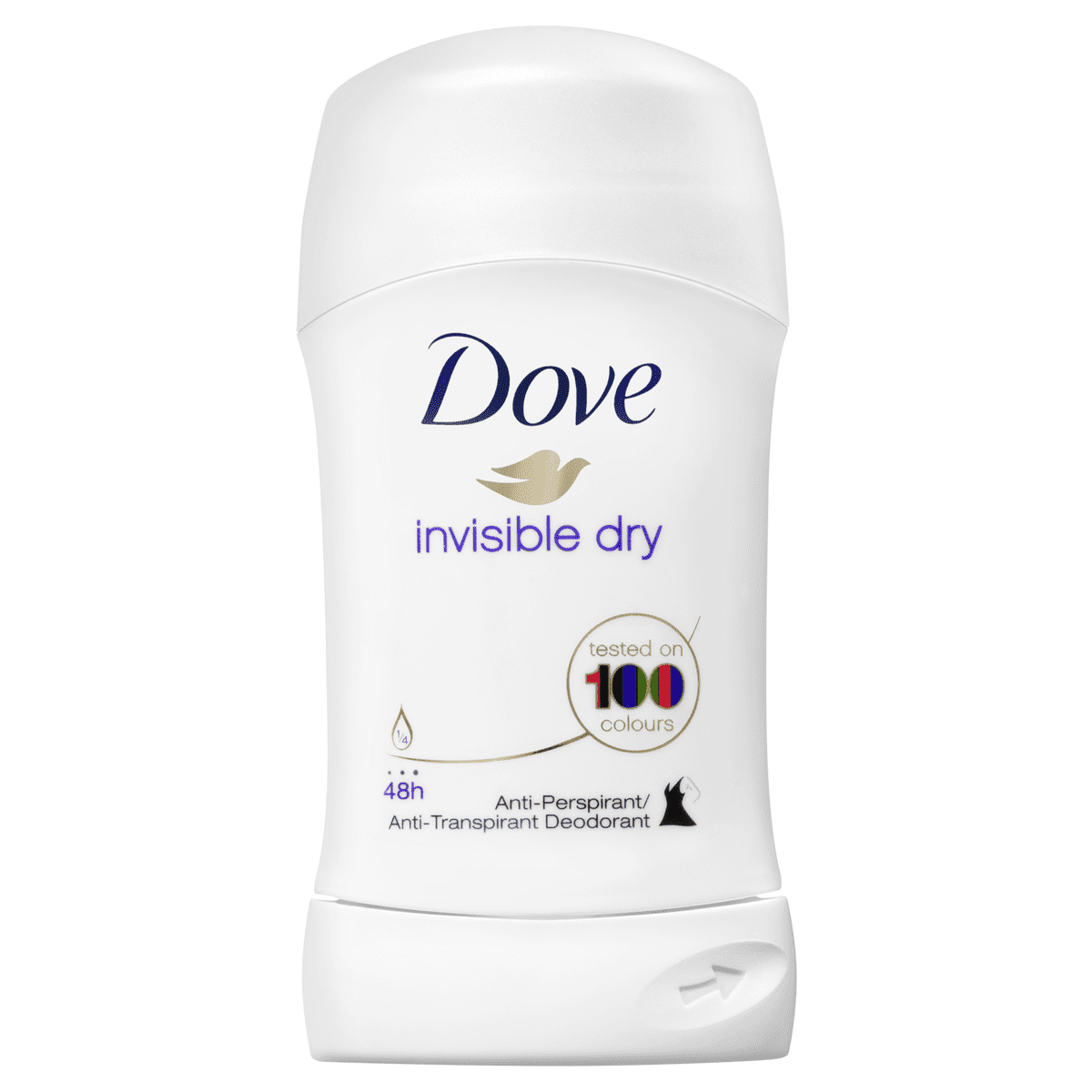 Dove Invisible Dry AntiTranspirant Deodorant Stick 40 ML 40 ML Etos
