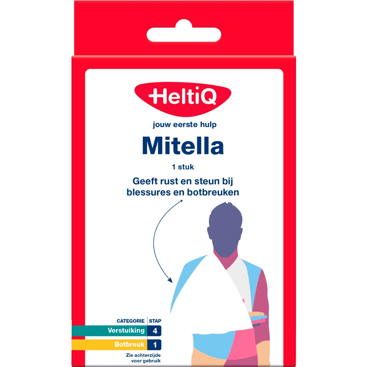 HeltiQ Mitella Driekante Doek Disposable