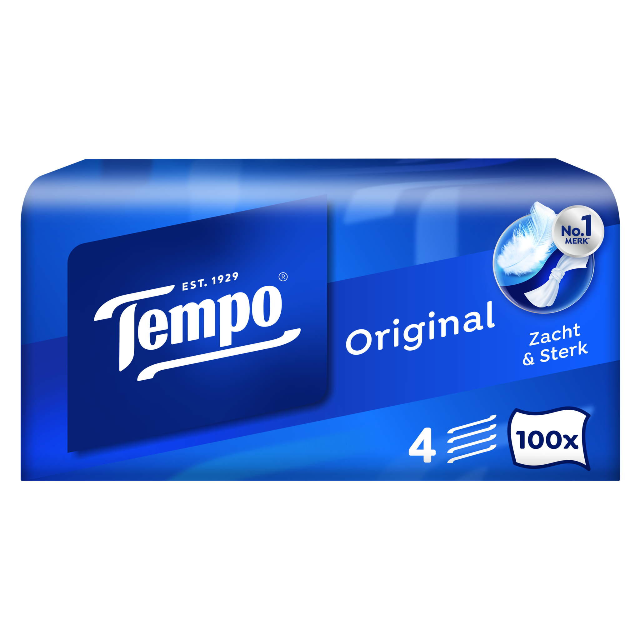Tempo Original Box 4-Laags Zakdoekjes 100 stuks
