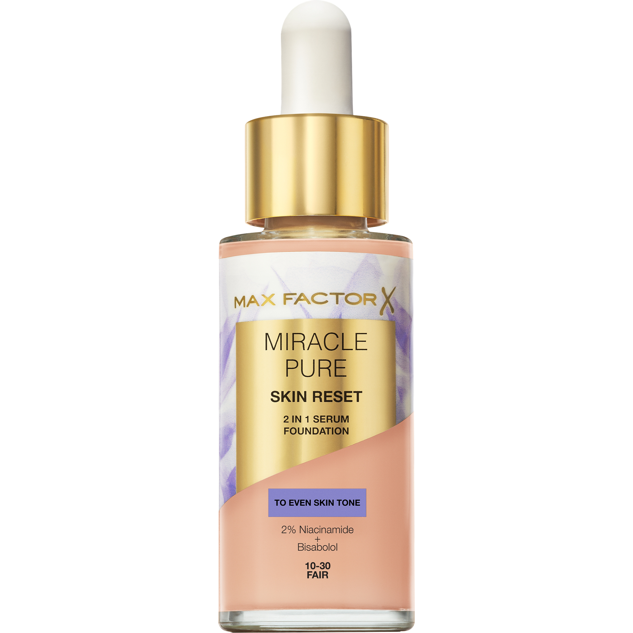 Max Factor Miracle Pure Serum Foundation 10-30 Fair 30 ML