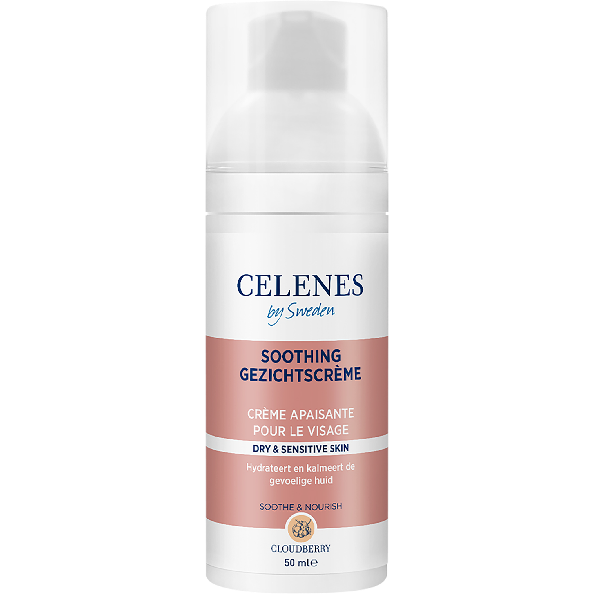 Celenes by Sweden Cloudberry Soothing Facial Cream 50 ML