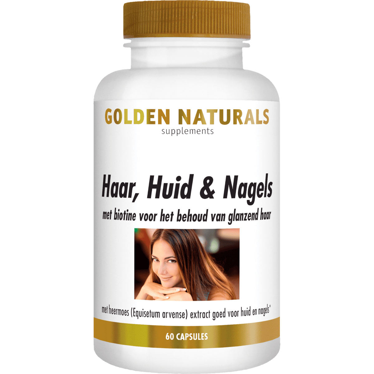 Golden Naturals Haar Huid & Nagels Capsules 60 stuks