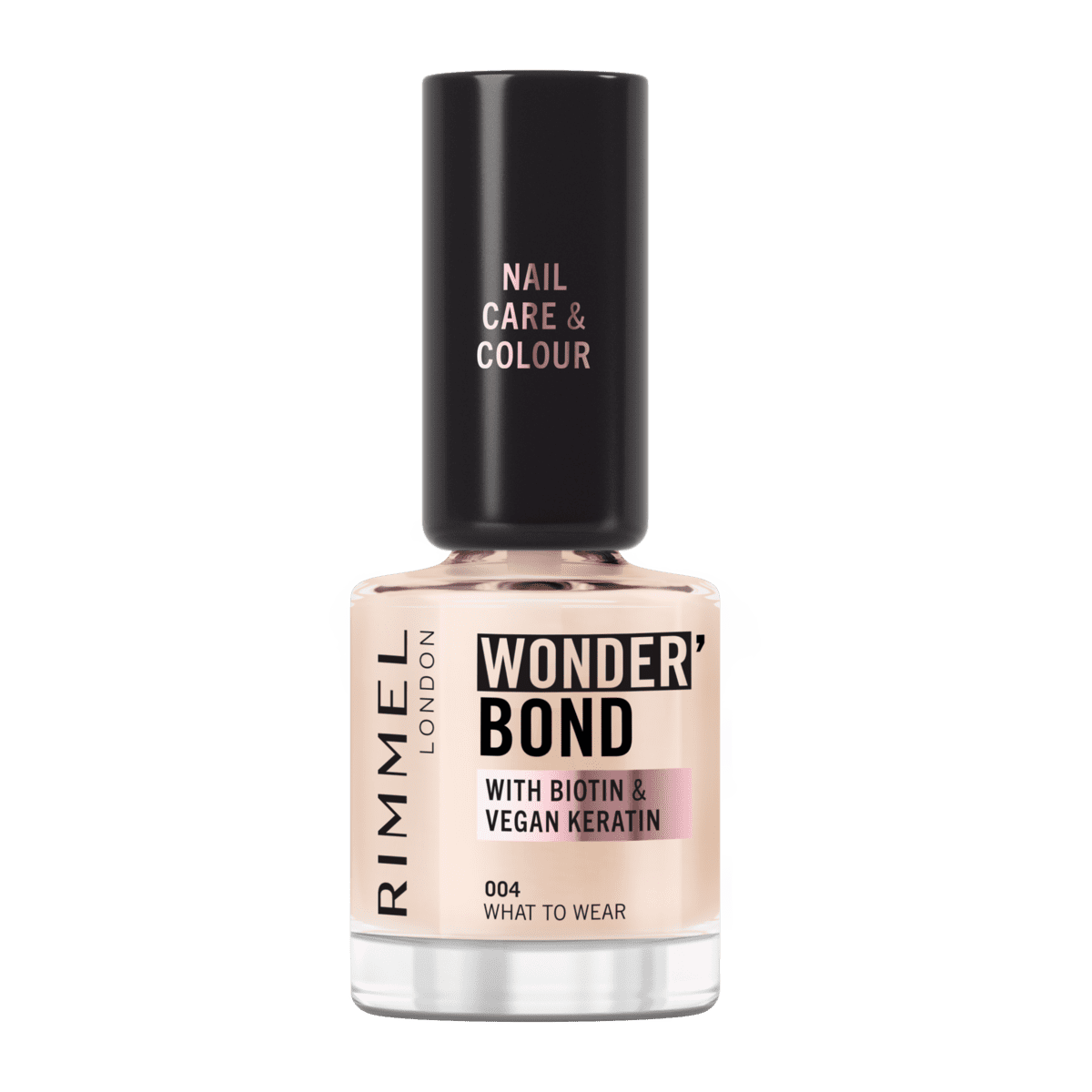 Rimmel London Wonder'Bond Care+Color Nagellak Taupe 004 What to Wear